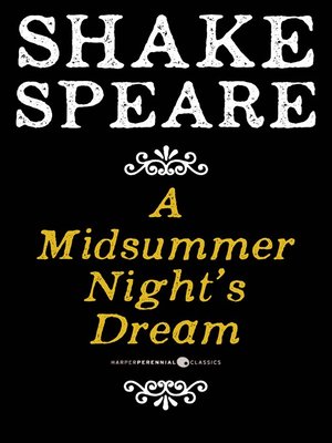 A Midsummer Night's Dream - ebook